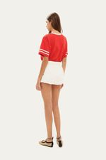 Shorts Mini Lillie Lo De Lui - OFF WHITE 3