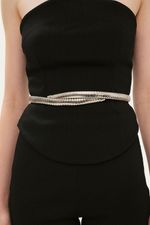 Cinto Slim Metal Von Gaw - PRATA 1