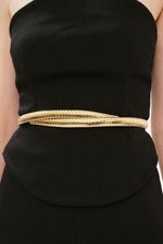 Cinto Slim Metal Von Gaw - DOURADO 1