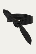 Cinto Faixa Pspnt Couro Verniz Von Gaw - PRETO 0