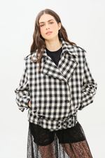 Jaqueta Jacquard Champion Ines Nk - PRETO E BRANCO 0