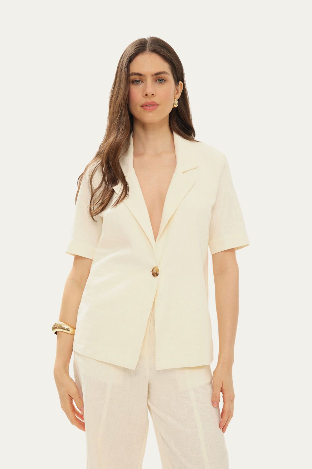 Camisa MC Roxane Clemence - OFF WHITE 0