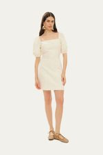 Vestido Mini Roxane Clemence - OFF WHITE 1
