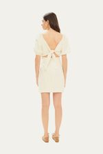 Vestido Mini Roxane Clemence - OFF WHITE 3