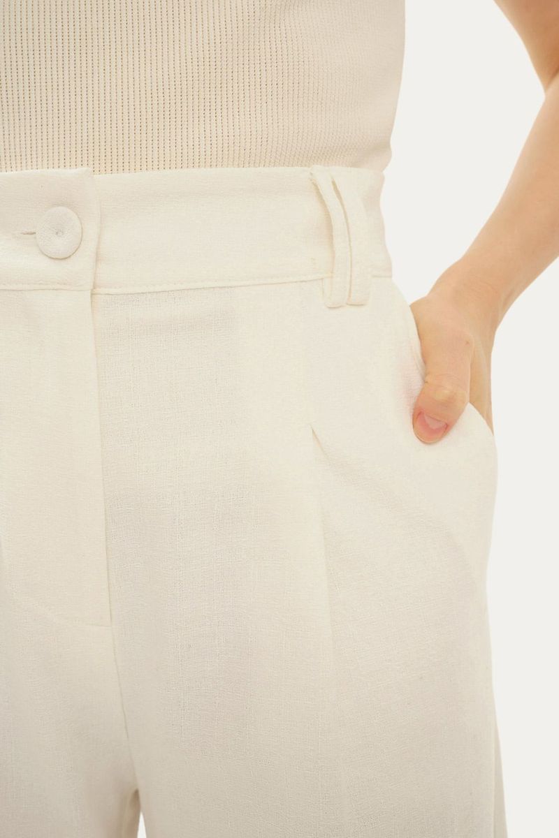 Cal a Pantalona Roxane Clemence - OFF WHITE 2