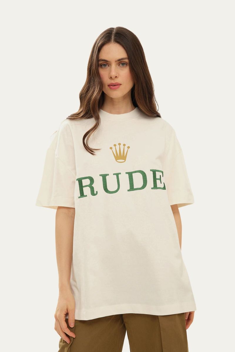 T-shirt Rude Francesca - OFF WHITE 0