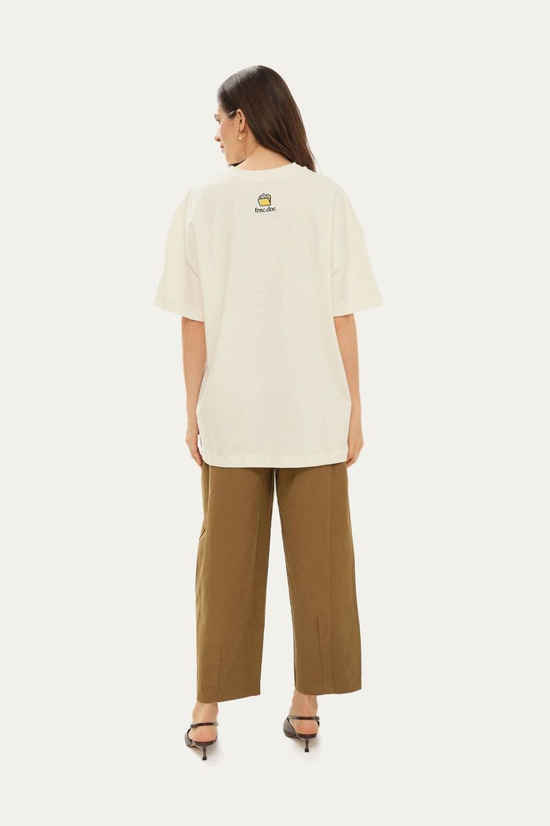 T-shirt Rude Francesca - OFF WHITE 3