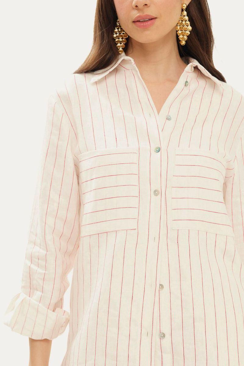 Camisa Meryl All Most Vintage   Ariella   Liege - OFF WHITE 2