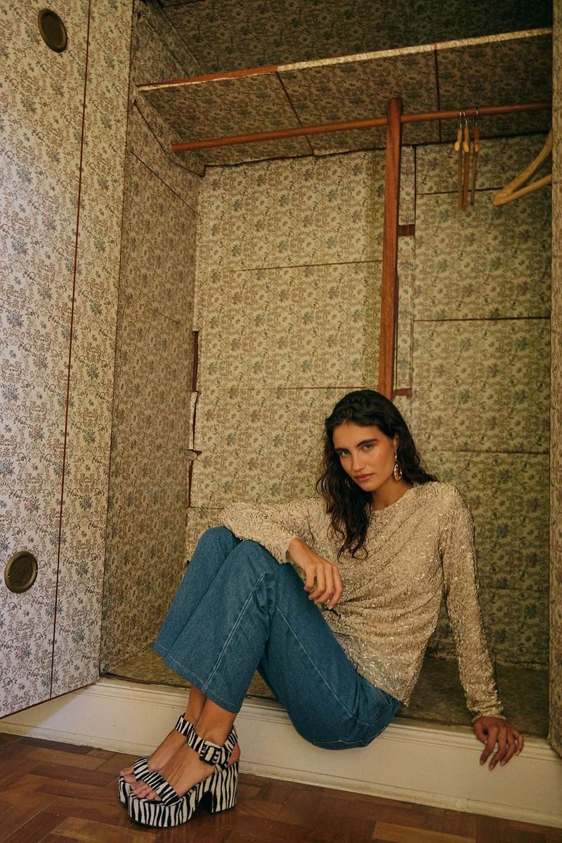 Blusa Margot All Most Vintage   Ariella   Liege - BEGE 2