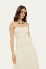 Vestido Sophia All Most Vintage   Ariella   Liege - OFF WHITE 2