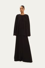 Blusa Manga Curta Capa Andre Lima - PRETO 1