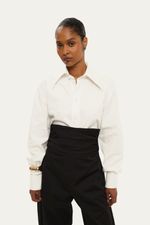 Camisa Manga Longa Andrea Andre Lima - BRANCO 0