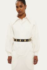 Vestido Midi Chemise Maca  o Andre Lima - BRANCO 1