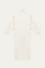Vestido Midi Chemise Maca  o Andre Lima - BRANCO 4