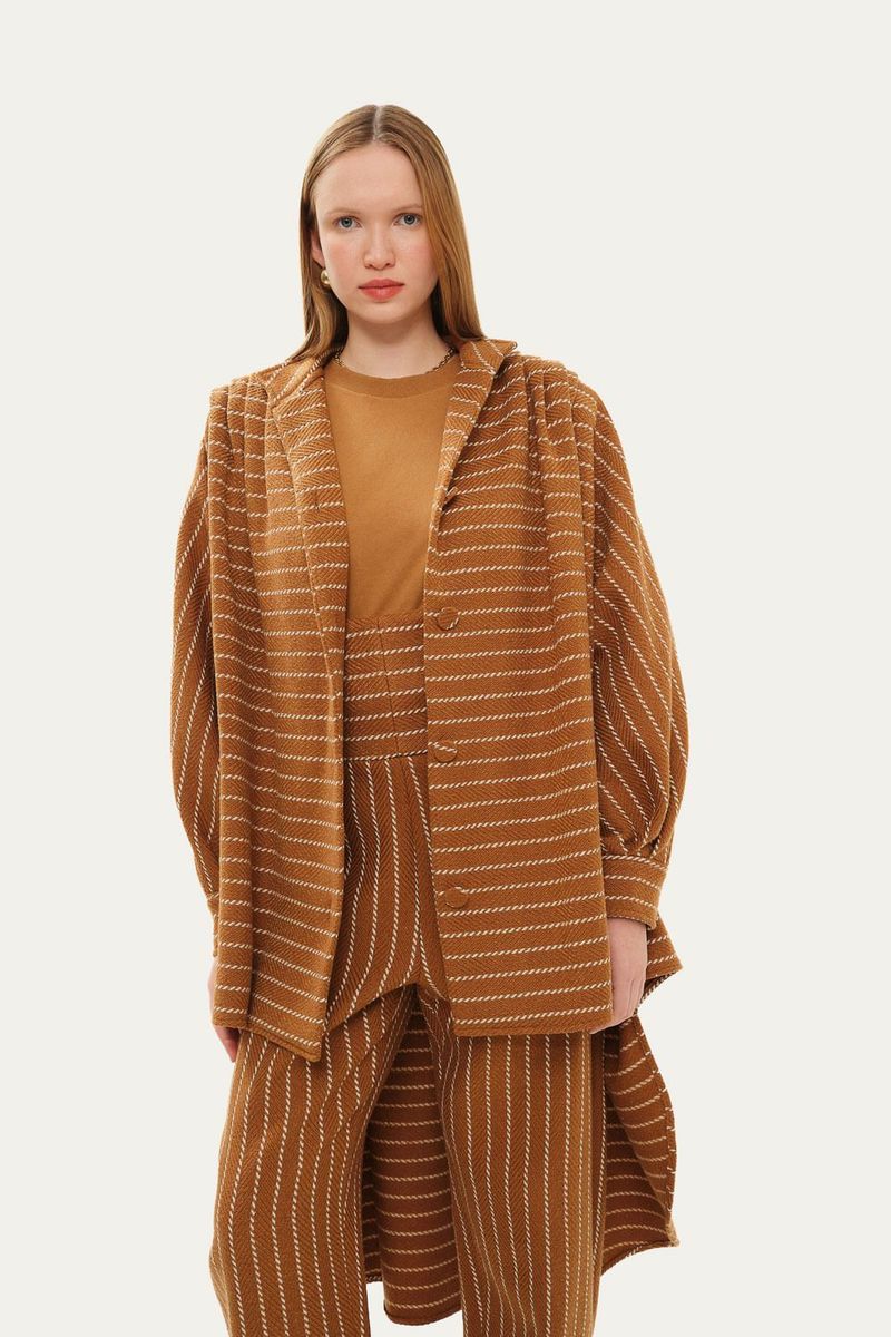 Camisa Manga Longa Ro Andre Lima - BEGE 1