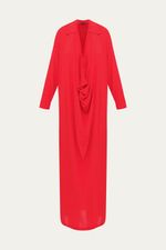 Vestido Longo Tric  Degag  Coven - VERMELHO 3