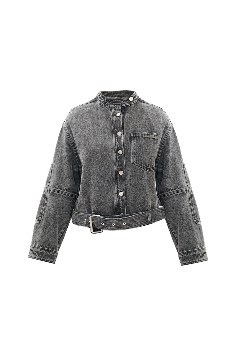 Jaqueta Jeans Fay NK - PRETO 5