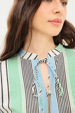 Blusa Manga Longa Vintage NK - MULTICOLORIDO 2