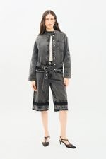 Bermuda Jeans Gabe NK - PRETO 0