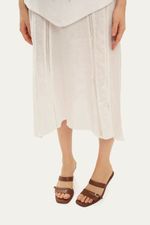 Vestido Midi Carmen Cach  - BRANCO 2