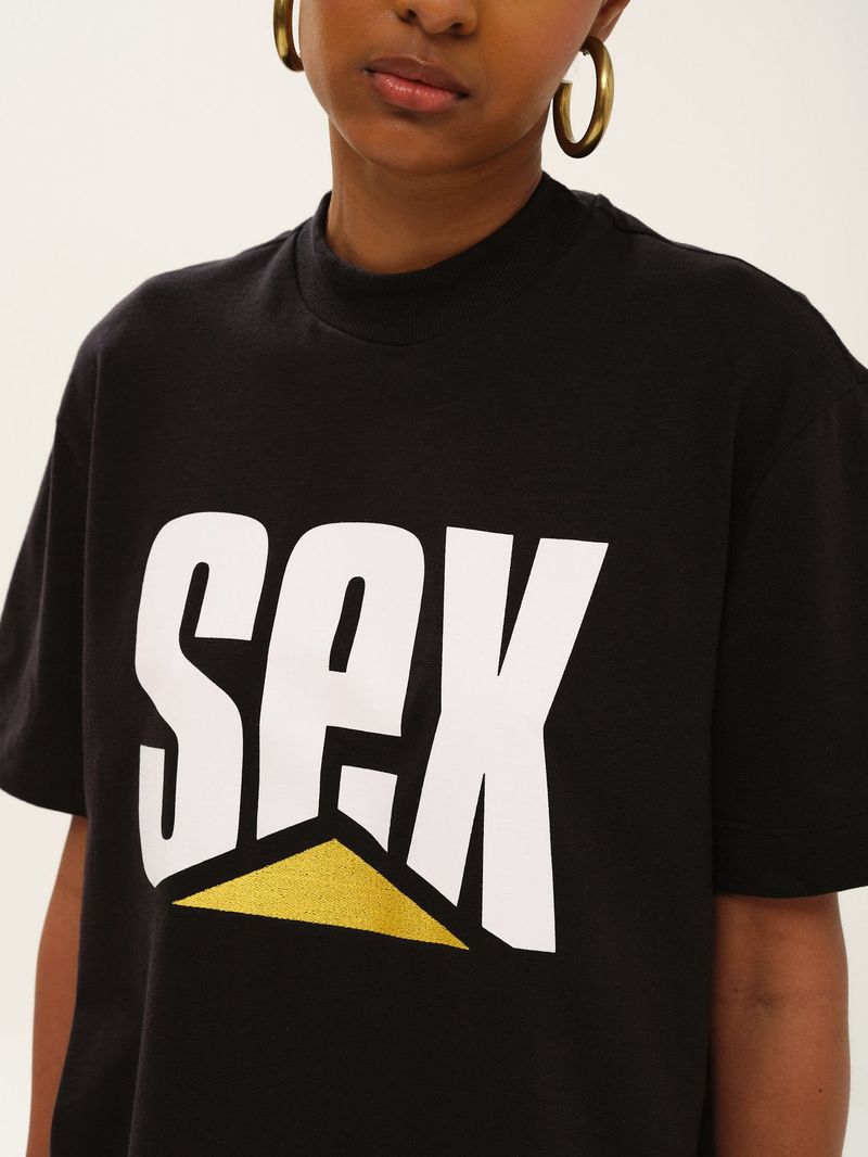 T-shirt Sex Francesca - PRETO 2