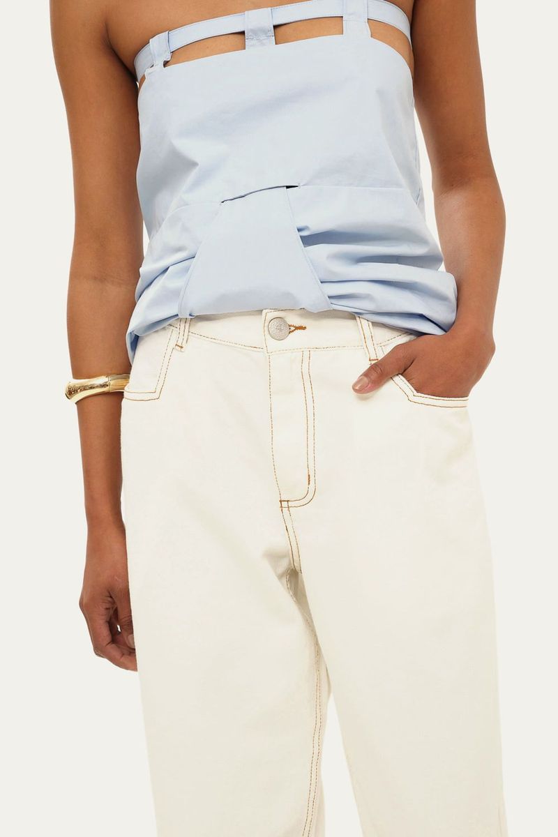 Cal a Wide Lag Ari Sarja Misci - OFF WHITE 2