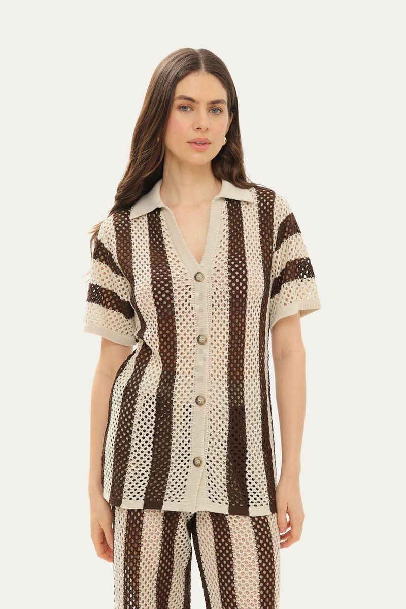 Camisa MC Tricot Brei Clemence - LISTRAS 0