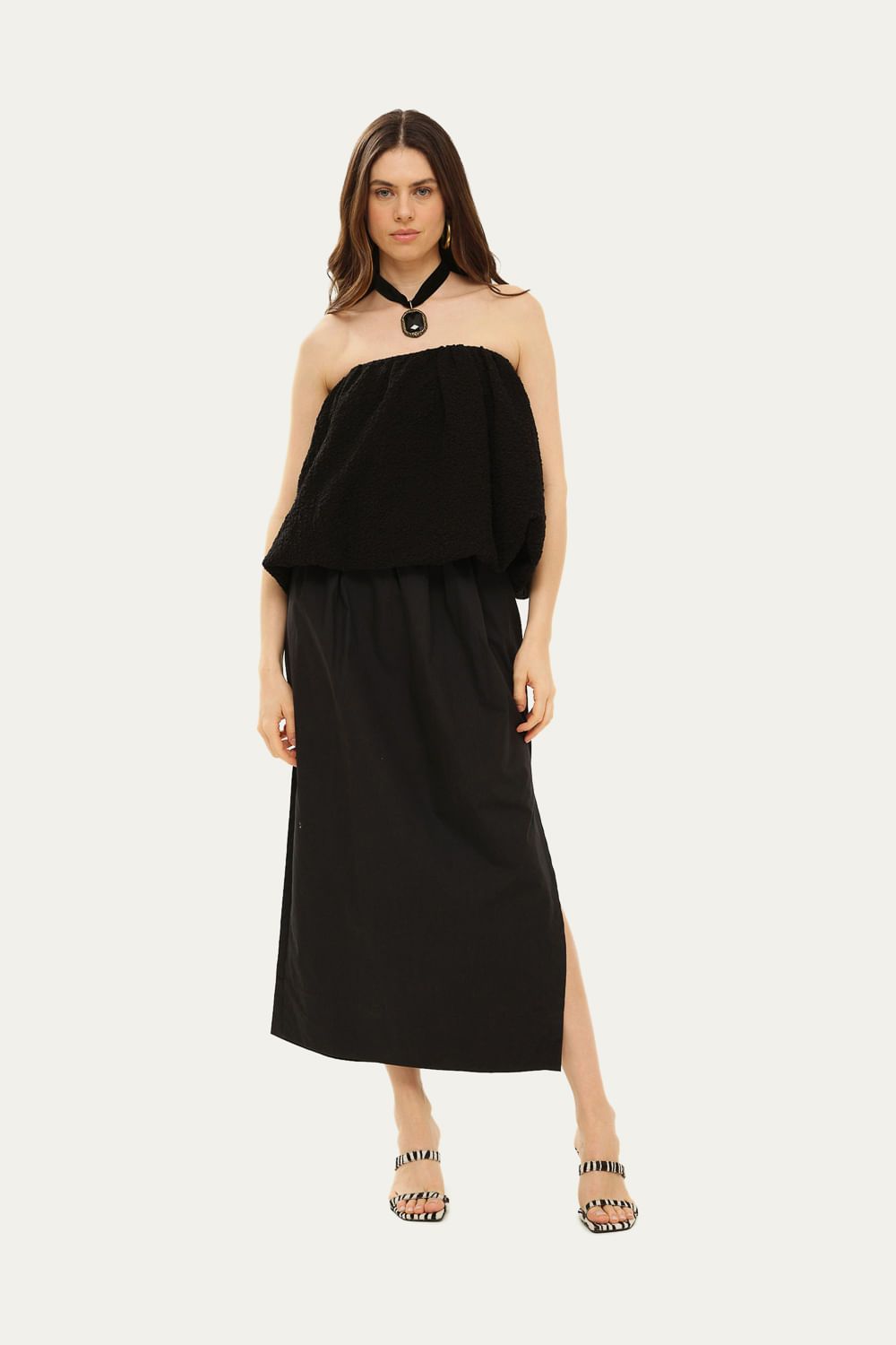 Top Sorella Framed - PRETO 1