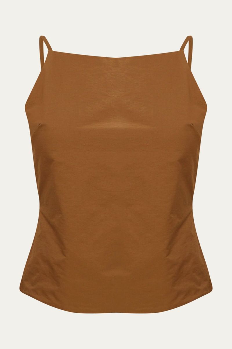 Top Papier Framed - MARROM 0