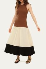 Vestido Midi Nadador Sorella Framed - MULTICOLORIDO 1