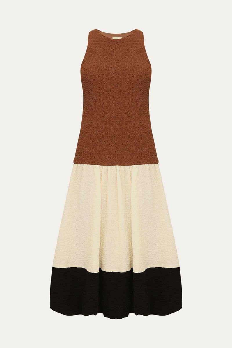 Vestido Midi Nadador Sorella Framed - MULTICOLORIDO 3