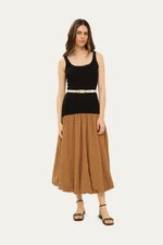 Vestido Midi Regata Sorella Framed - BICOLOR 0