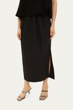 Saia Midi Fabrille Framed - PRETO 1
