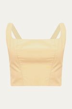 Top Fabrille Framed - BEGE 4