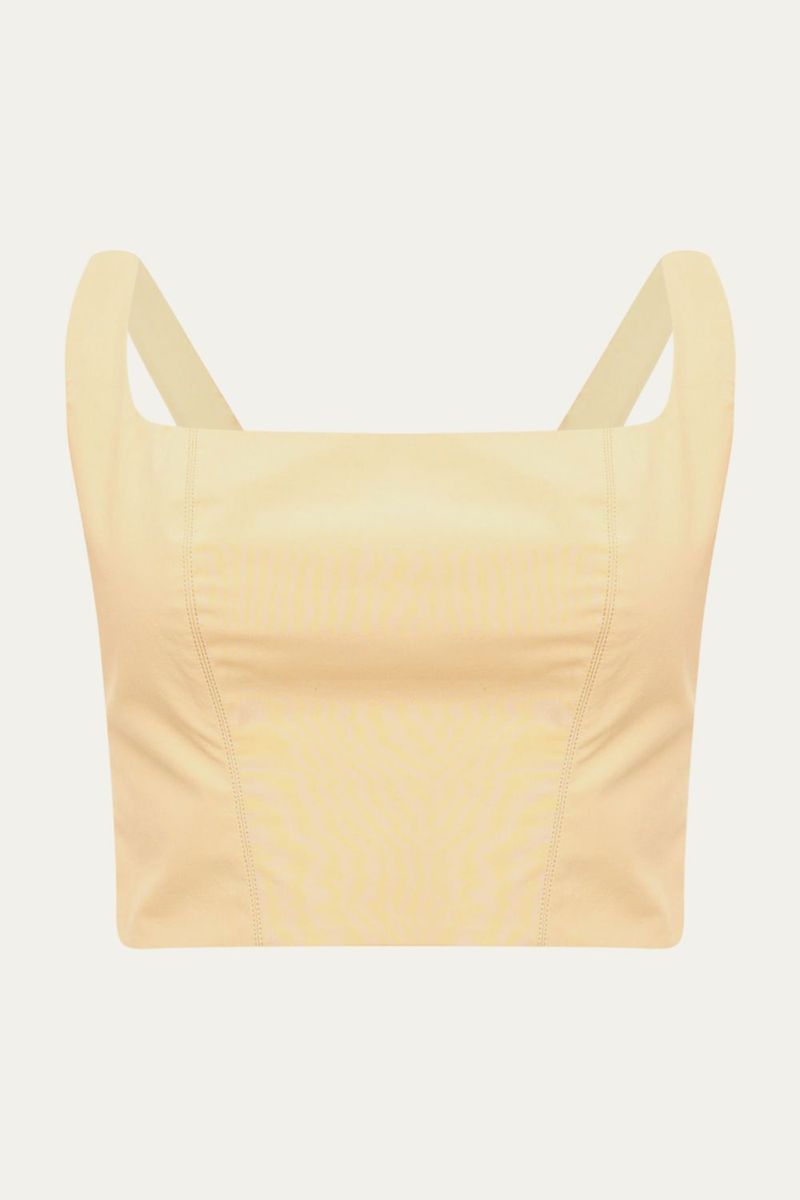 Top Fabrille Framed - BEGE 4