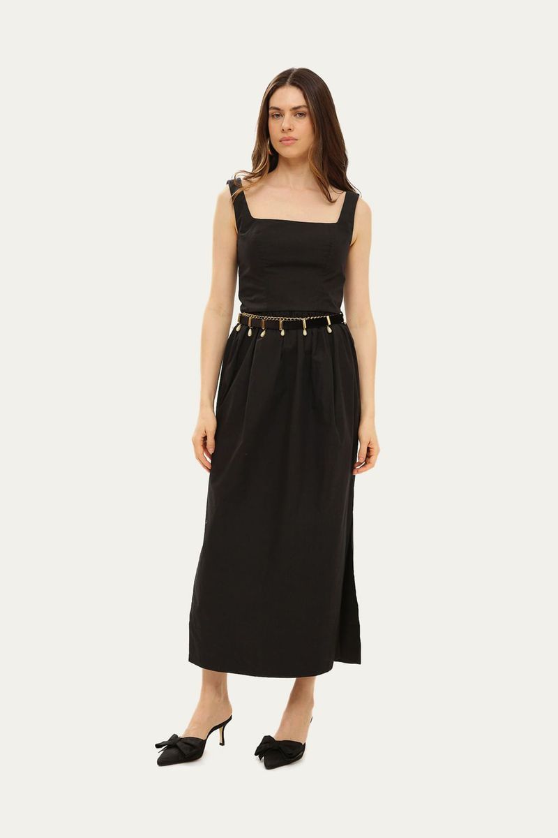 Top Fabrille Framed - PRETO 1