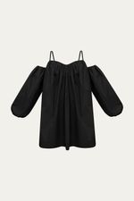 Vestido Mini Fabrille Framed - PRETO 4