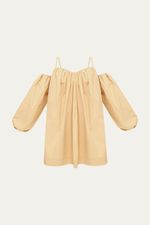 Vestido Mini Fabrille Framed - BEGE 4