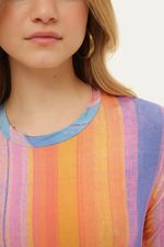 Vestido Longo Jurer  Voa Voa - MULTICOLORIDO 2