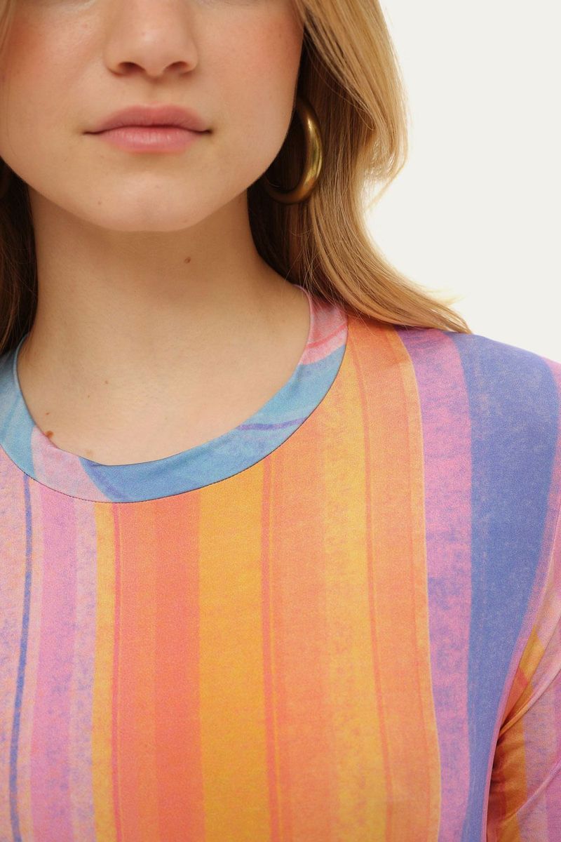 Vestido Longo Jurer  Voa Voa - MULTICOLORIDO 2