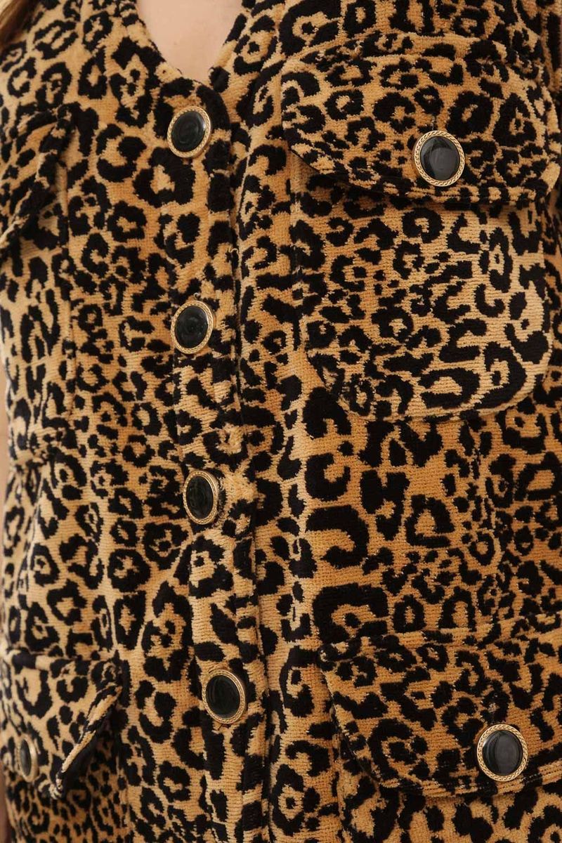 Vestido Mini Bora Bora Voa Voa - ANIMAL PRINT 2