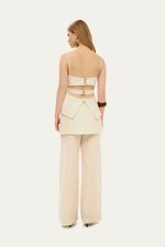 Top Al a Linho Cairo Lilly Sarti - OFF WHITE 4