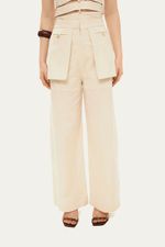 Cal a Pantalona Linho Cairo Lilly Sarti - OFF WHITE 2