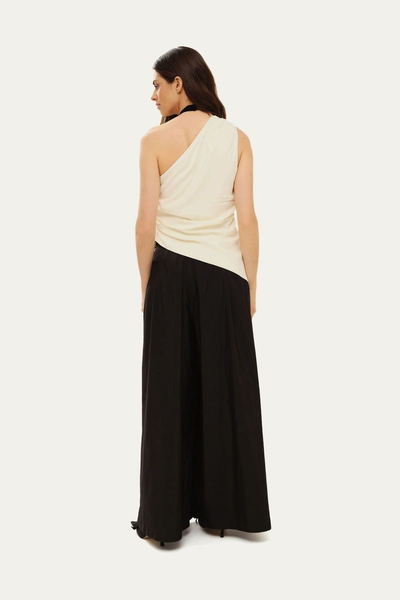 Blusa Manga Curta Tilo Francesca - OFF WHITE 3