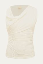 Blusa Drape Aluf - BRANCO 0