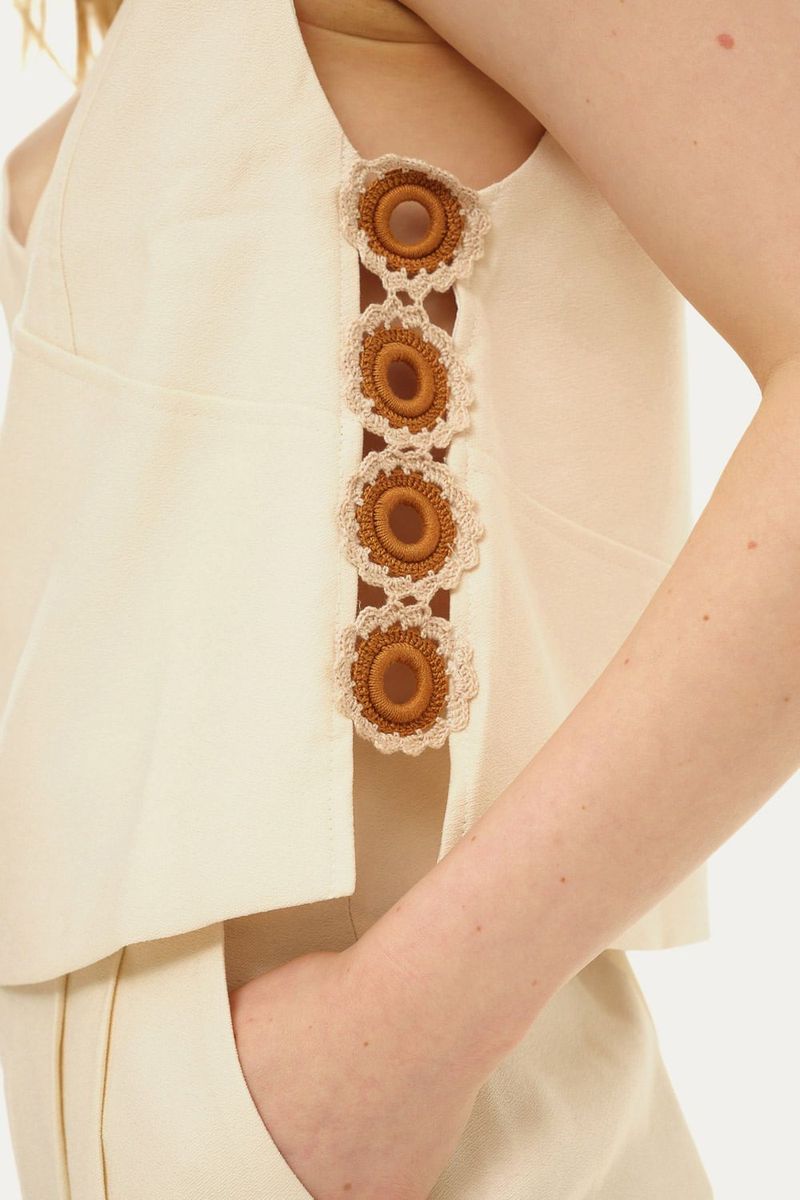 Blusa Chloe Aleha - OFF WHITE 3