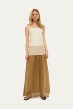 Vestido Verena Aleha - BEGE 1