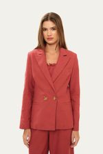 Blazer Abito Clemence - VERMELHO 0