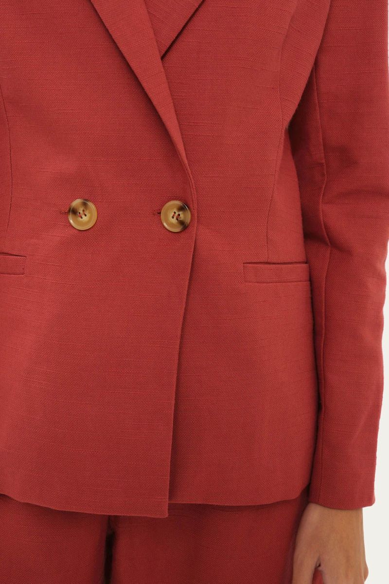 Blazer Abito Clemence - VERMELHO 2