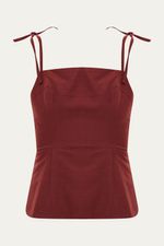 Blusa Sm Slub Clemence - VINHO 4